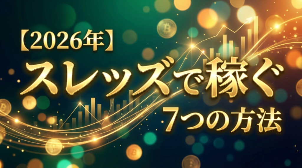 【2026年】スレッズで稼ぐ7つの方法