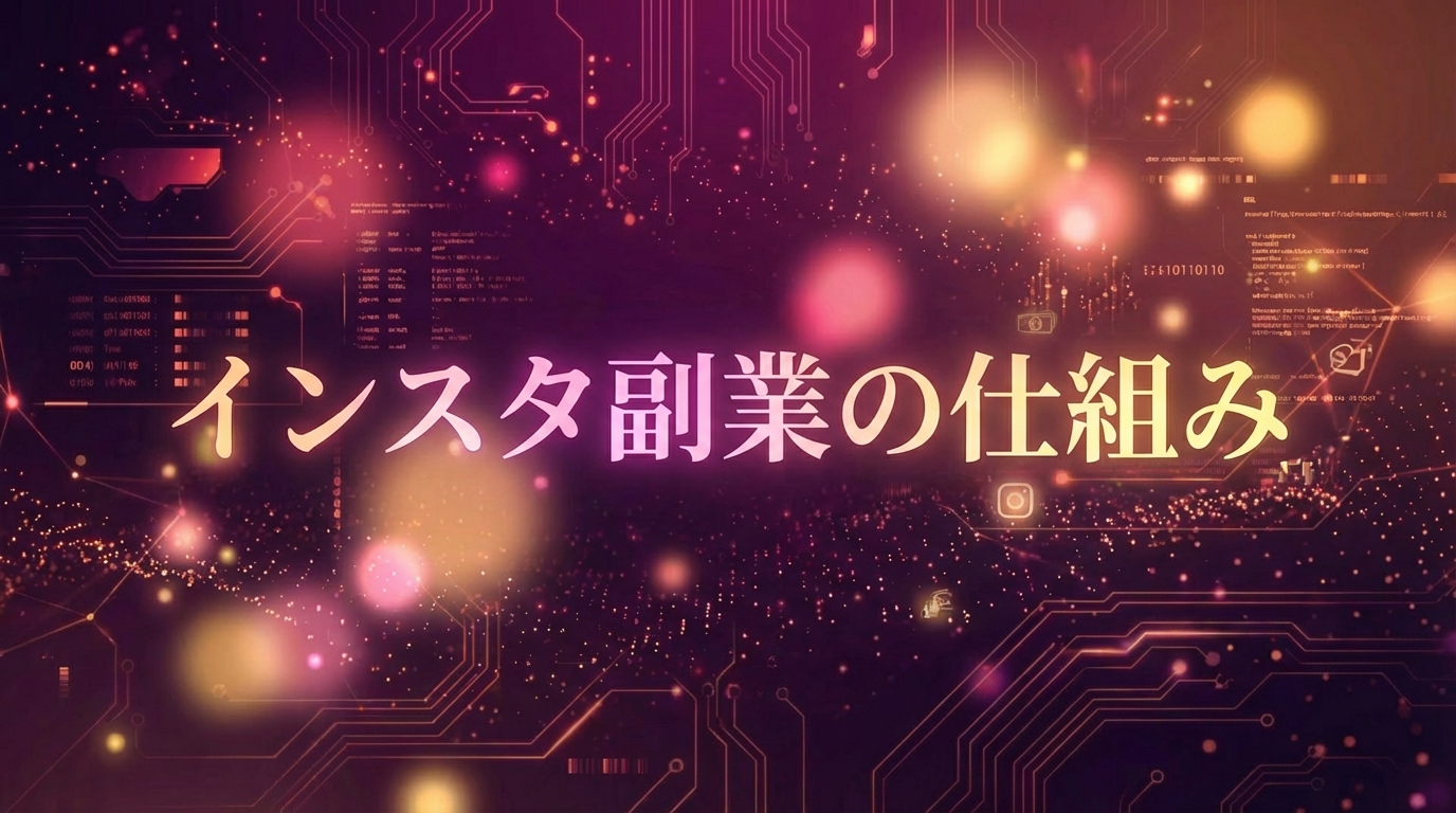 インスタ副業の仕組み